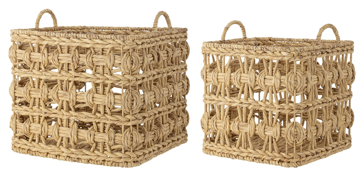 Bloomingville Marnie Basket Nature, Water Hyacinth