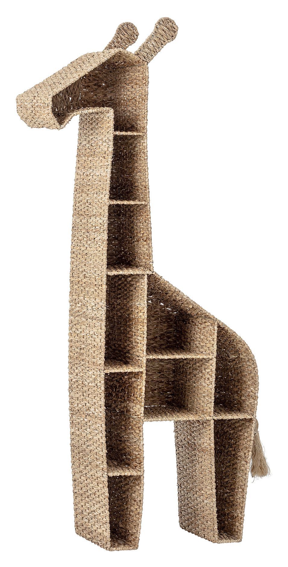 Bloomingville Mini Bookhelf Giraffe - Natural Weave