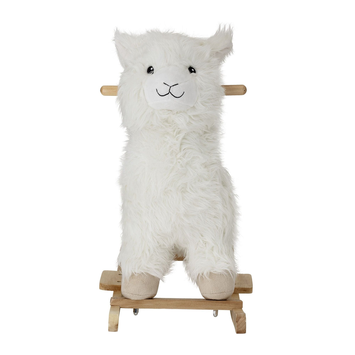 Bloomingville Mini Swing Horse - White Lama