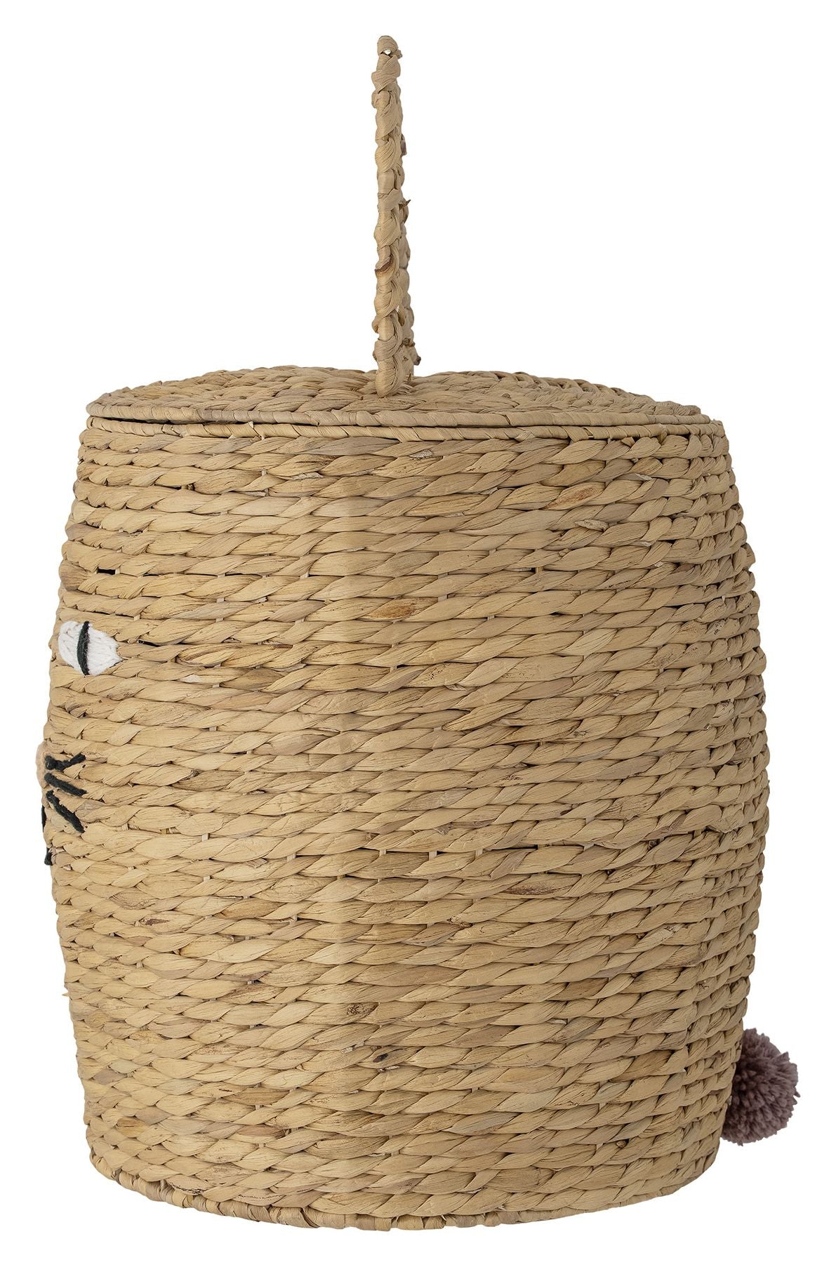 Nelle Basket w. Lock, natur