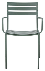 Bloomingville Monsi Garden Chair, Green, Galvanized Metal