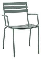 Bloomingville Monsi Garden Chair, Green, Galvanized Metal