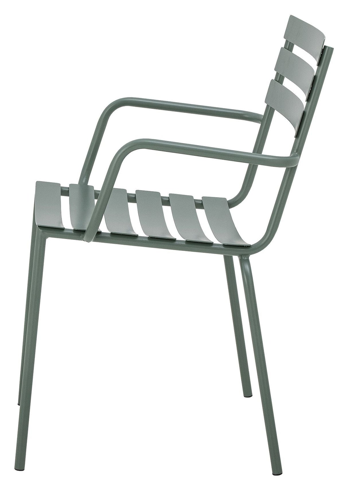 Bloomingville Monsi Garden Chair, Green, Galvanized Metal