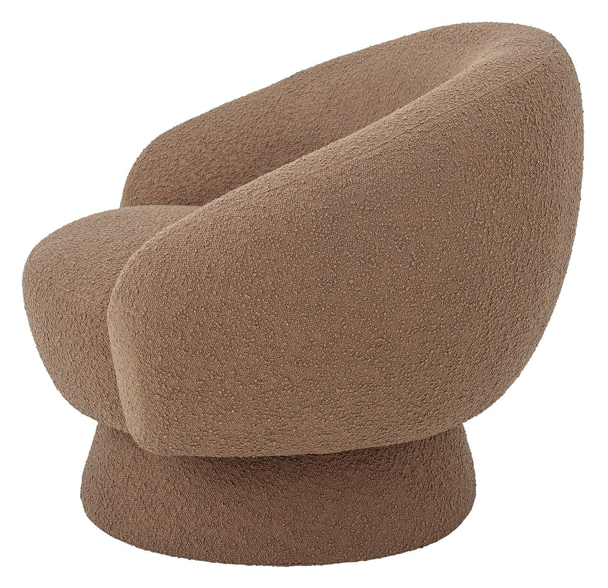 Bloomingville Ted Lounge Chair Brown Polyester