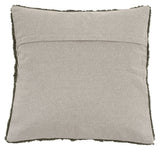 Bloomingville Turin Cushion Green, bomull