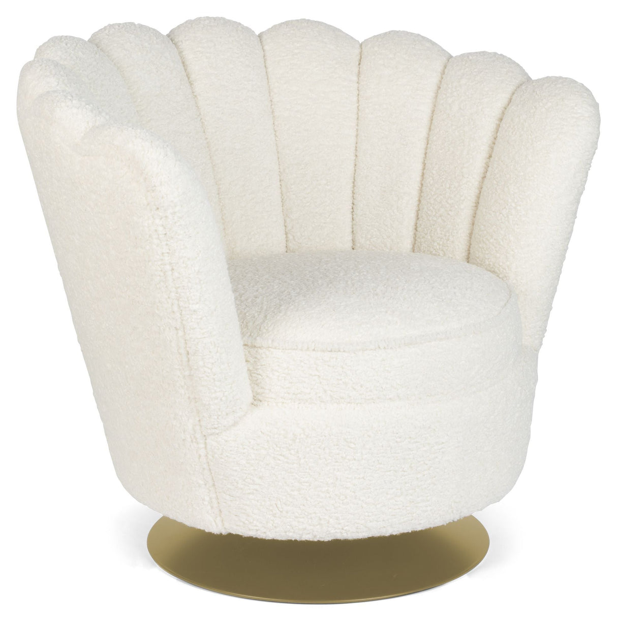 Mor till alla Shells Lounge Chair - Teddy Offwhite