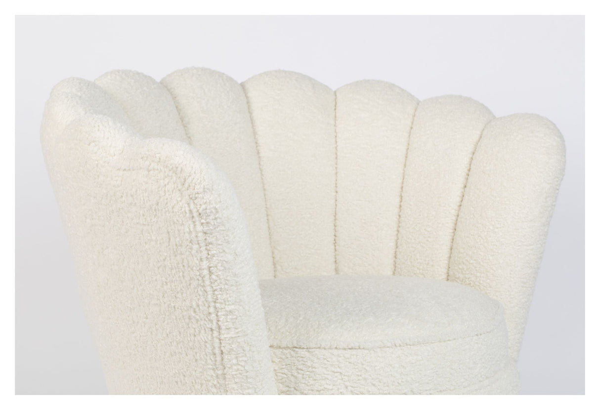 Mor till alla Shells Lounge Chair - Teddy Offwhite