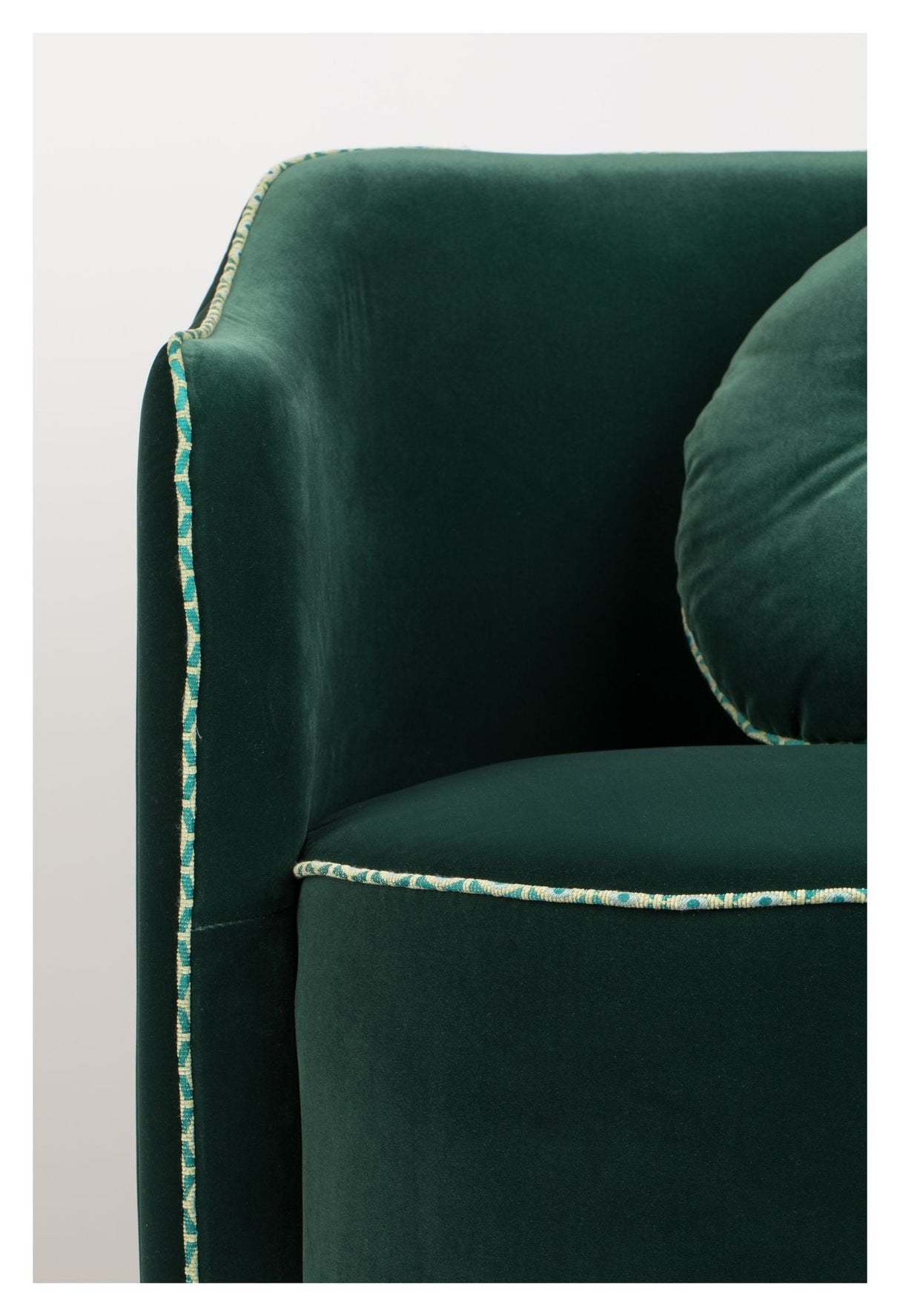 Sassy Granny Lounge Chair, Dark Green