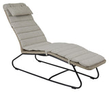 Akleja Sun Trolley med kudde, Beige Polyrattan