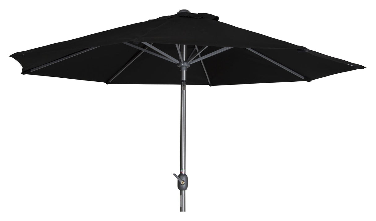 Brafab andria parasol, svart/alu