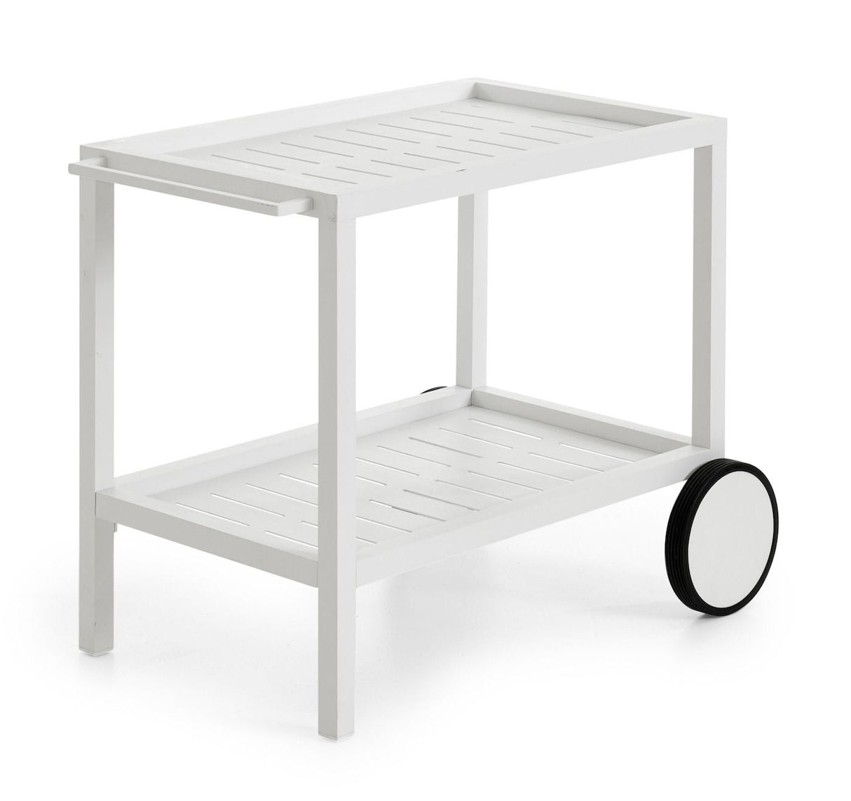 Brafab Belfort Roller Table, White