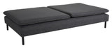 Callisto 2-Pers. Lounge modul, svart/onyx