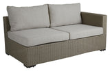 Funkia Lounge Module höger/vänster w. kudde, beige wicker