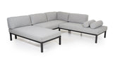 Brafab Gonesse Lounge Bed, Gray