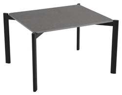 Hallavara Lounge Table Metal, 56x66, svart