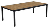 Indus Lounge Table, 135x65, svart/teak