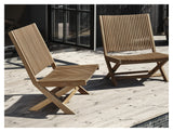 Julita Lounge -stol, teak