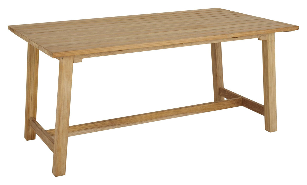 Keros Garden Table, Teak, 160x90x73