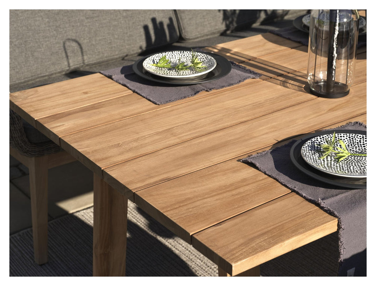 Laurion Garden Table, Teak, 230x100