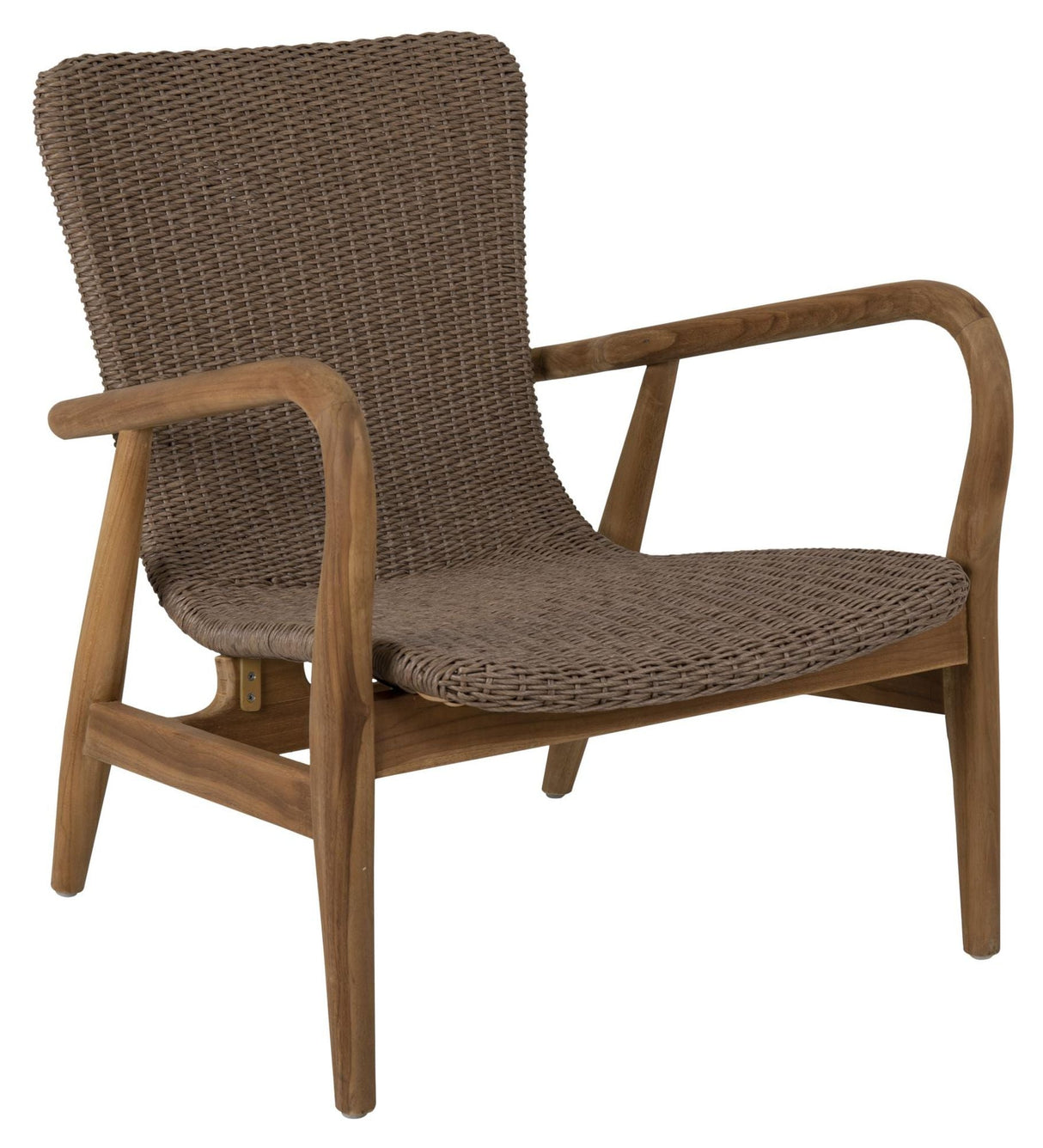 Lilja lounge stol, teak/korg