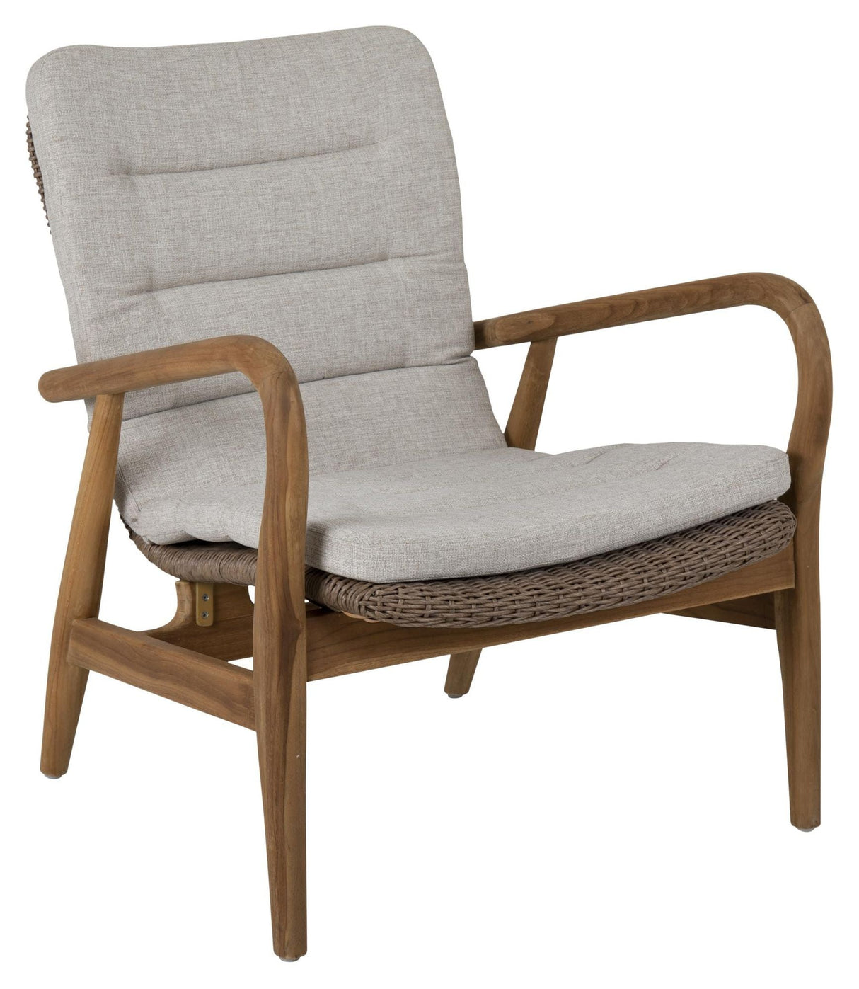 Lilja lounge stol, teak/korg