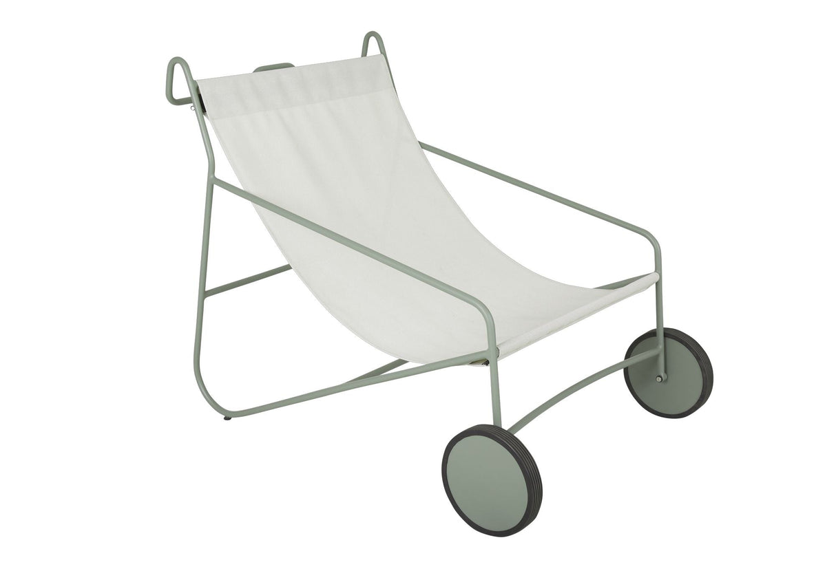 Paul Lounge Chair, Dusty Green