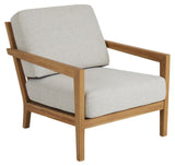 Brafab Populär Lounge -stol, teak/beige