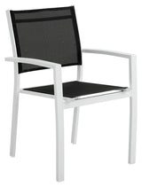 Brafab Rana Garden Chair, White/Black