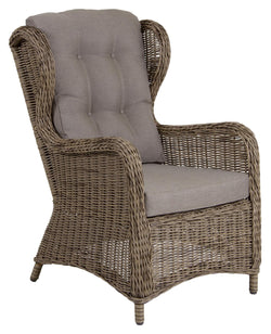 Brafab Rosita Lounge Chair, Nature/Beige