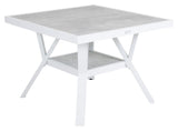 Brafab Samvaro Lounge Table, White/Grey, 90x90