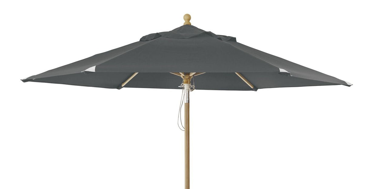 Brafab Trieste Parasol Ø250, grå/natur