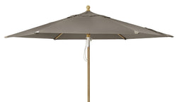 Brafab Trieste Parasol Ø250, Taupe/Natur