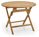 Brafab Turin Garden Table Teak, Ø100