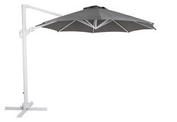 Brafab Varallo Parasol Free Hanging Ø300, White/Gray