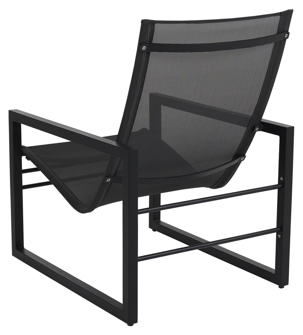 Brafab Vevi Lounge Chair, Black