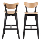 Roxby Barstool, Natural Wood