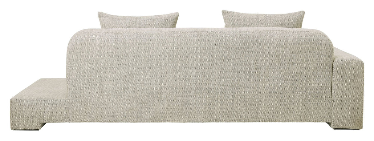 Bay 3-sits soffa, vänster, lätt beige