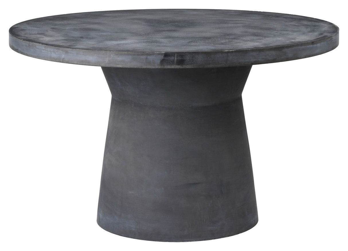 Fiber Garden Table - Kolfibercement, Ø110