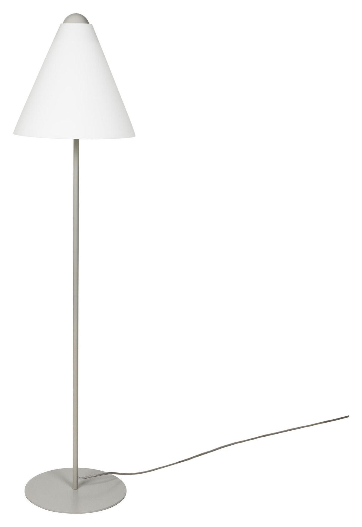 Gine Lampshade L, Opal White Glass, Ø35