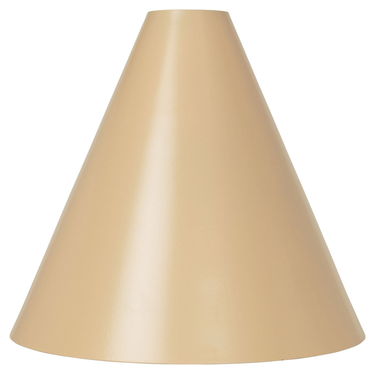 Gine Lamp Shade L, blekgul, Ø35