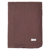 Gracie - Linen Dracloth Aubergine - 160x300 cm