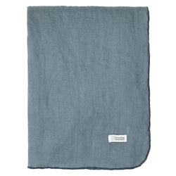 Gracie Linen Dug Pro Blue, 160x200 cm