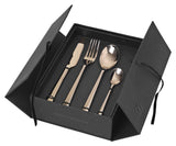 Hune Cotester Set 16 stycken, Titanium Espresso