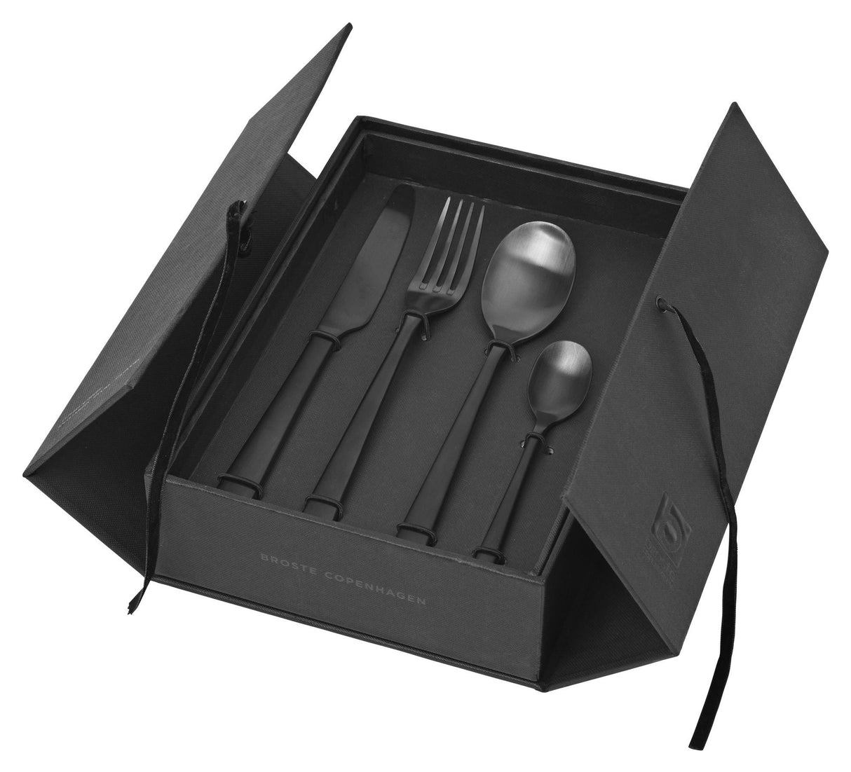 Hune Cotestar Set 16 Pieces, Titanium Mat Black