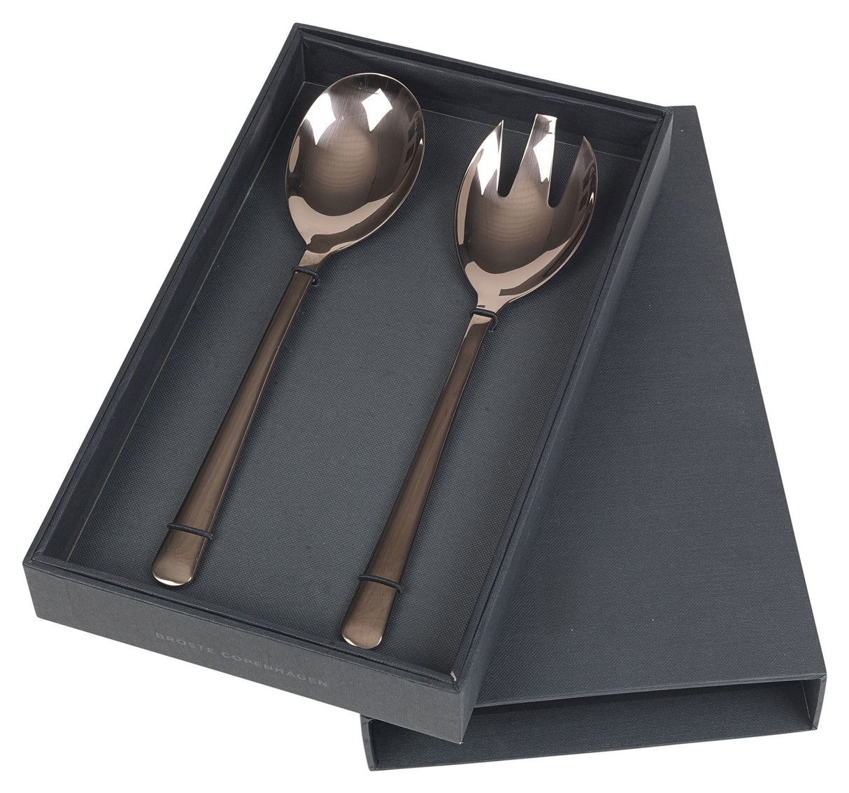 Hune Salad Set, Titanium Espresso