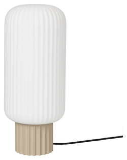 Lolly bordslampa sand/opal vit, Ø16