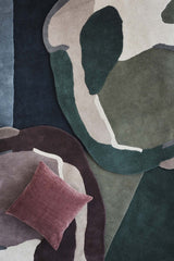 Specter Rug, Green, 200x140