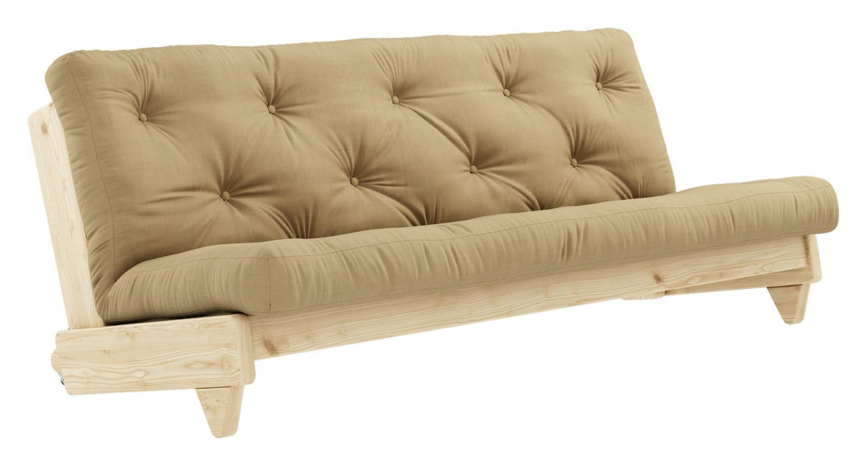 Färsk bäddsoffa, tall/beige