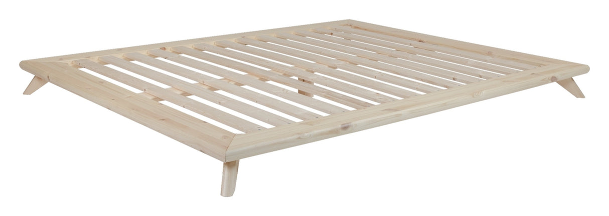 Senza Bed Frame 160x200, Nature/Pine