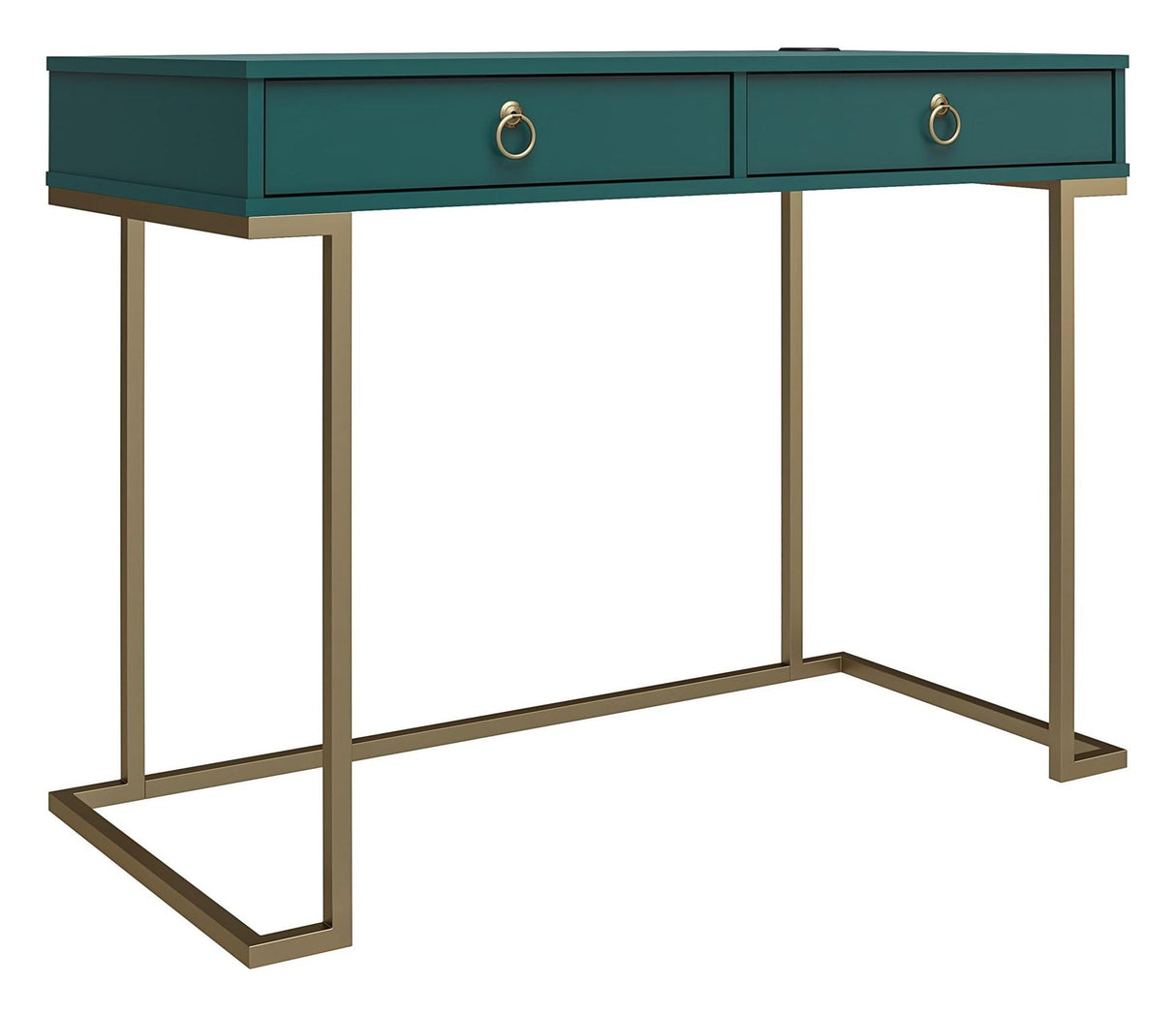 Camila Desk, Emerald Green